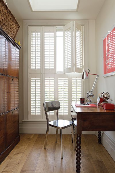 shutters or blinds